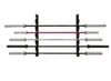 6PCS BARBELL WALL MOUNTED HOLDER
