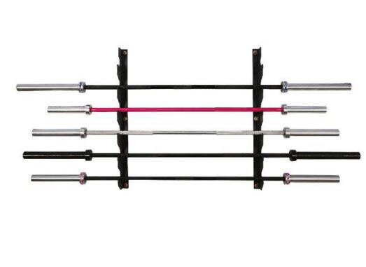 6PCS BARBELL WALL MOUNTED HOLDER