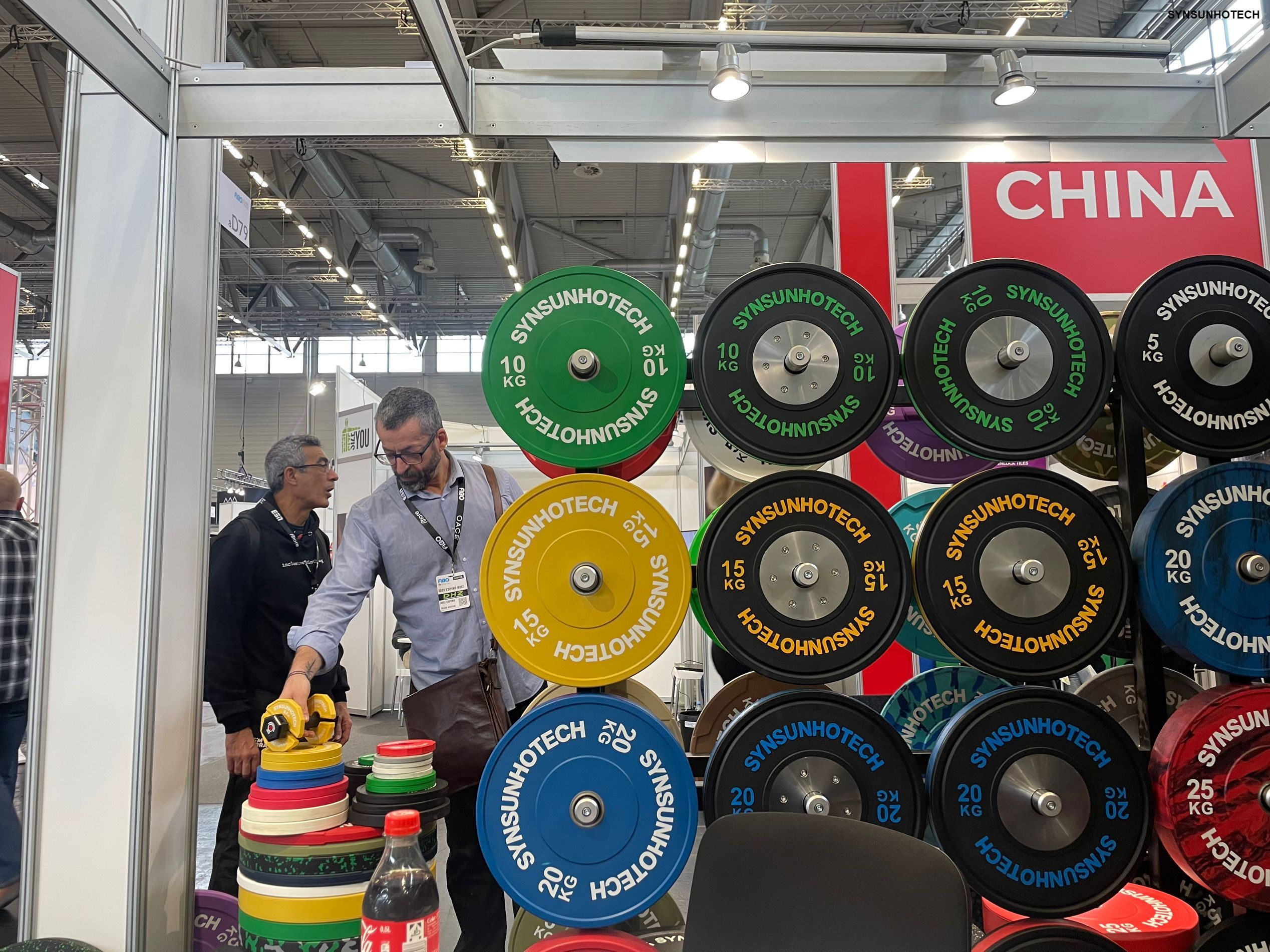 Competition Rubber Bumper Plate 2024 FIBO show 