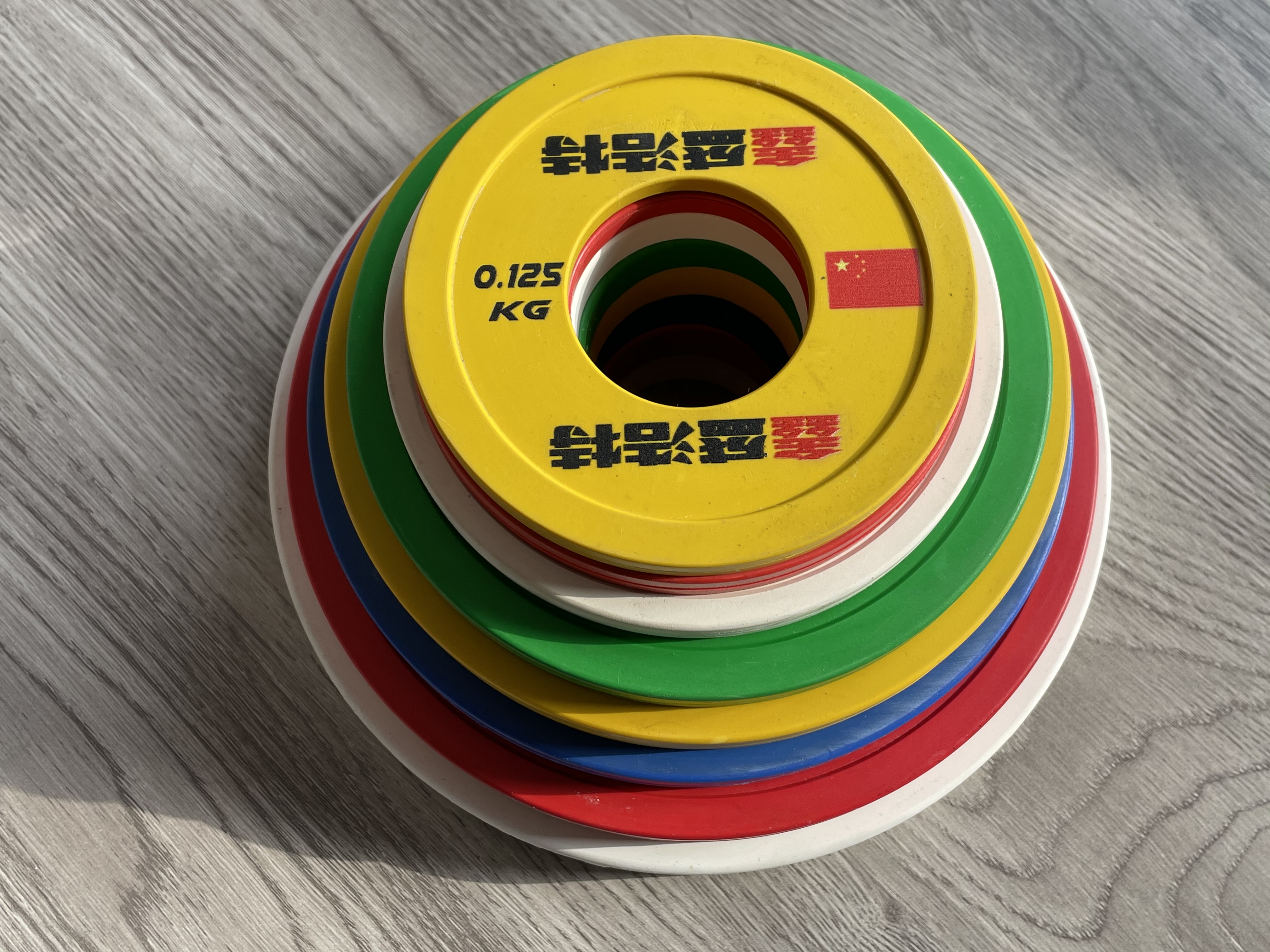 Crossfit Gym Fractional Rubber Weight Plate 