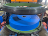 BLUE COLOR RUBBER BUMPER PLATES 