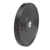 Black Solid Training Rubber Bumper Plate 