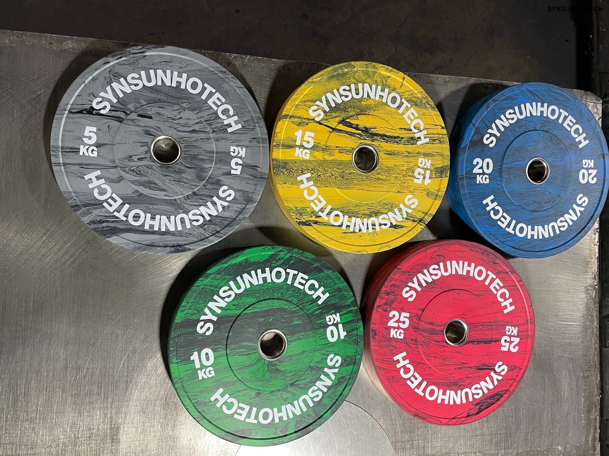 INIMITABLE RUBBER BUMPER WEIGHT PLATES