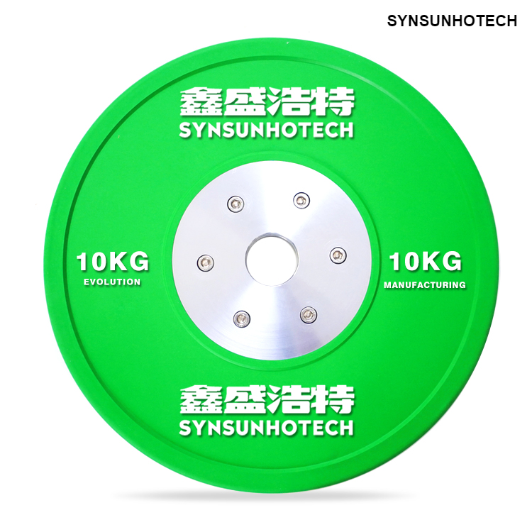 Competition Weightlifting Rubber Bumper Plate 