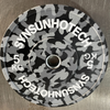 camouflage rubber bumper plate 