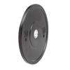 Black Solid Training Rubber Bumper Plate 