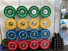Competition Rubber Bumper Plate 2024 FIBO show 