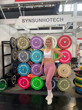 2024 FIBO SYNSUNHOTECH COLOR Rubber Bumper Plate 
