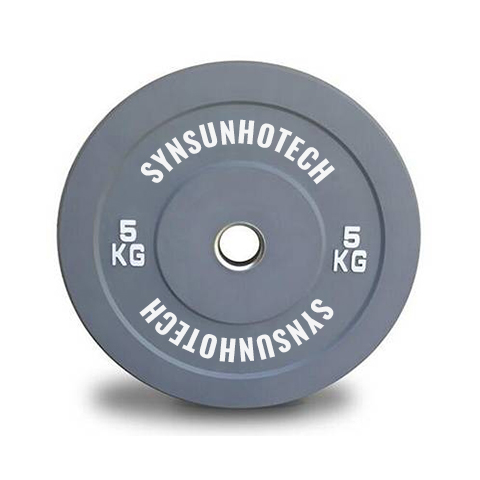 5KG Gray Rubber Bumper Plate