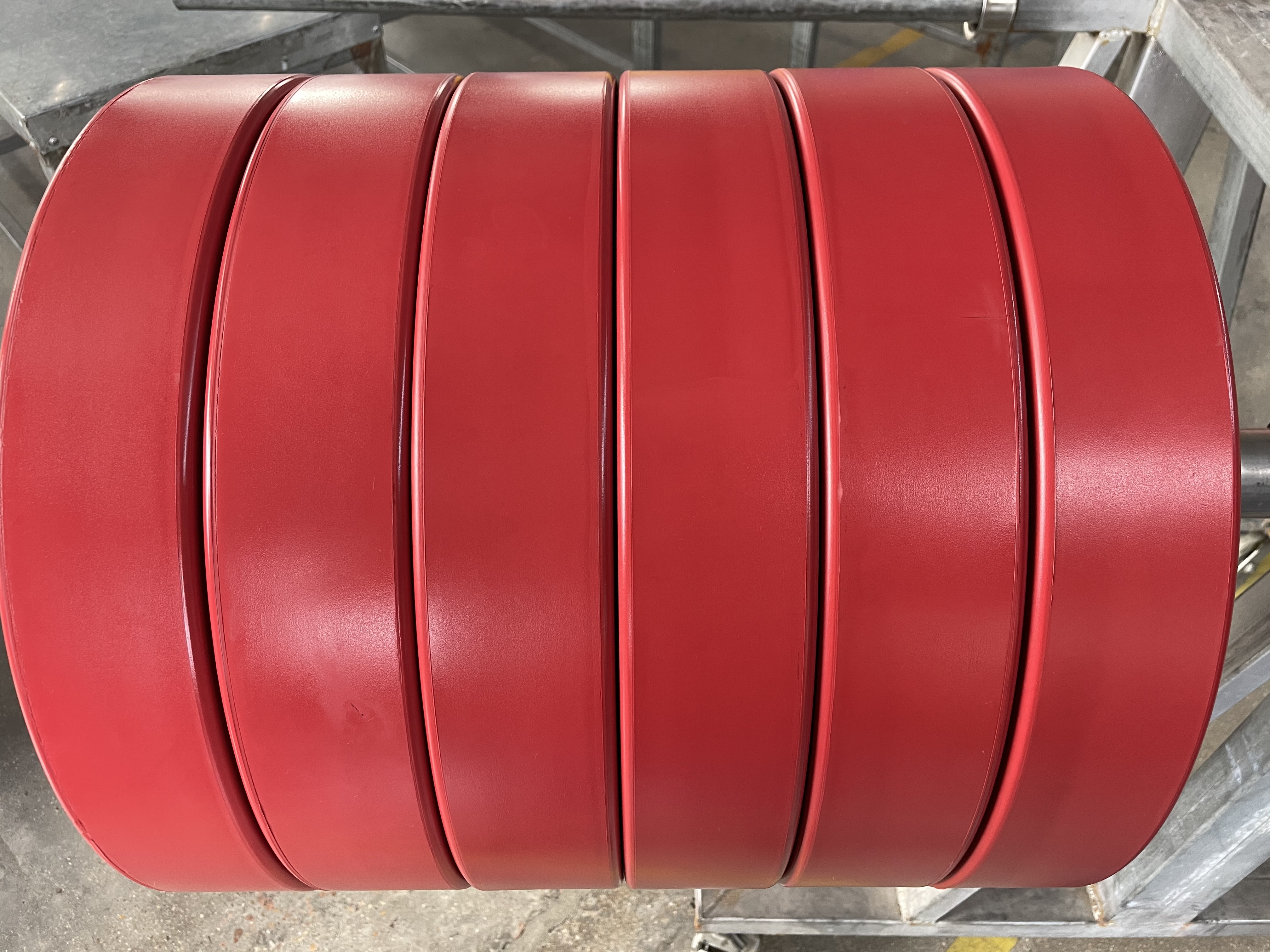 25KG Red Rubber Bumper plate