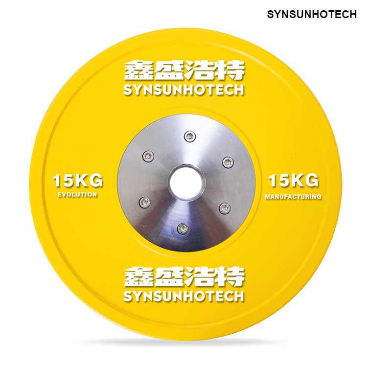 25KG RED IWF Olympic Weightlifting Bumper Plate 