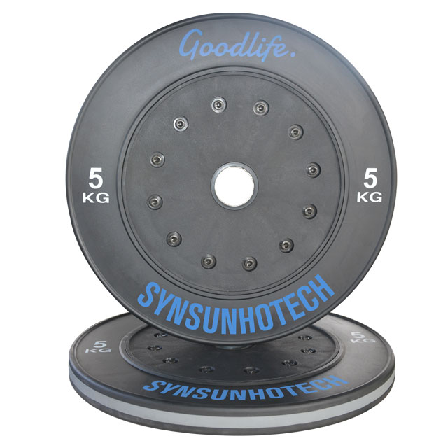 5KG Technical Rubber Bumper Plate For Dropping 