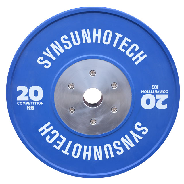 Colour Competition Rubber Bumper Plate 