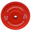 2.5KG Red Plastic Weight Plate 