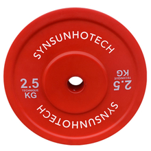 2.5KG Red Plastic Weight Plate 