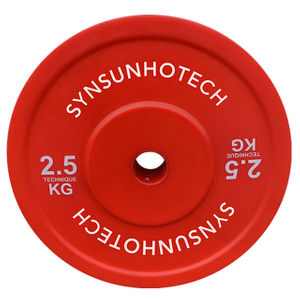 2.5KG Red Plastic Weight Plate 
